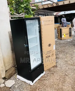 Fast Chilling TCL F215cb 215 Single Door Display Fridge.