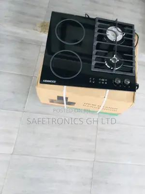 Premium Fast 60cm Built in Black 2 Gas 2 Electric Kenwood
