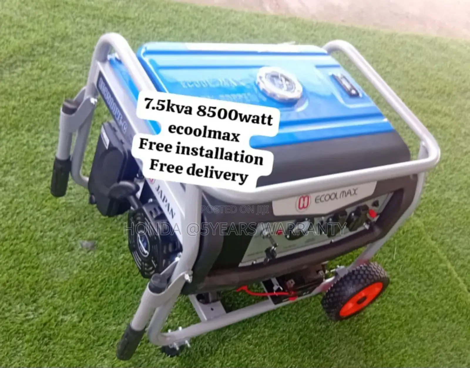 Poweryour Industrial With Ecoolmax 7.5kva Generator 8500watt