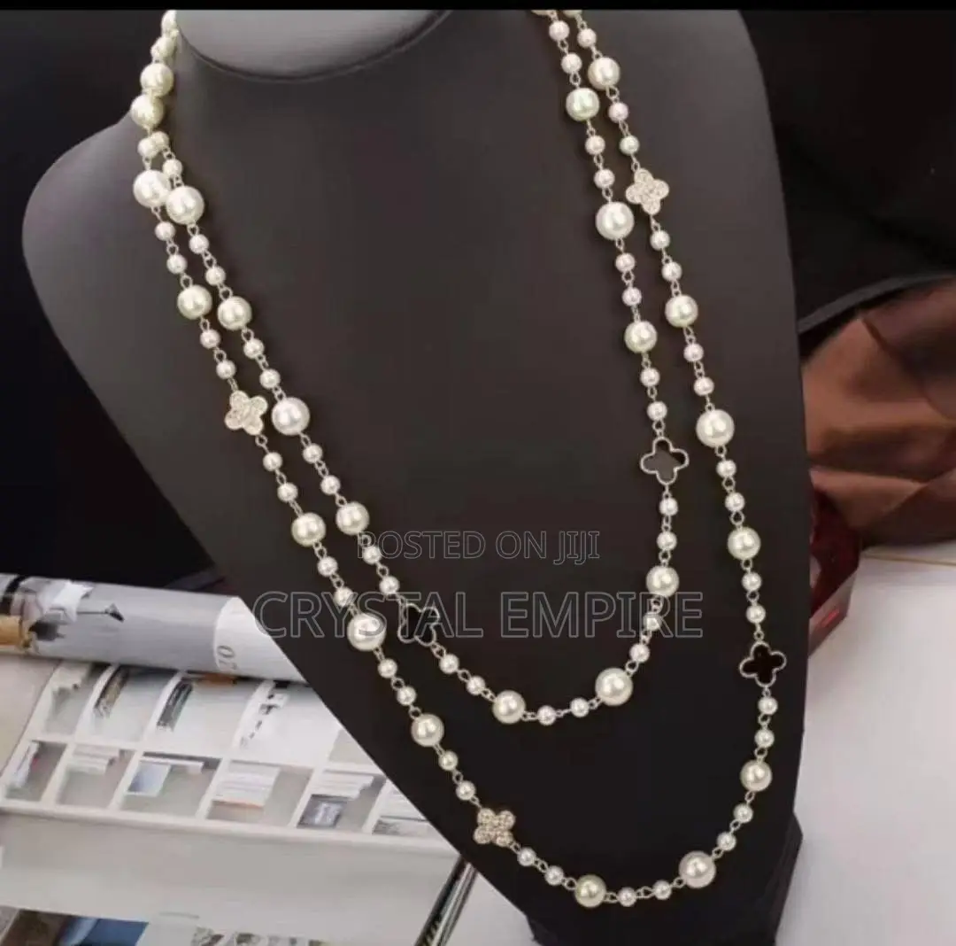 Long Pearl Necklace