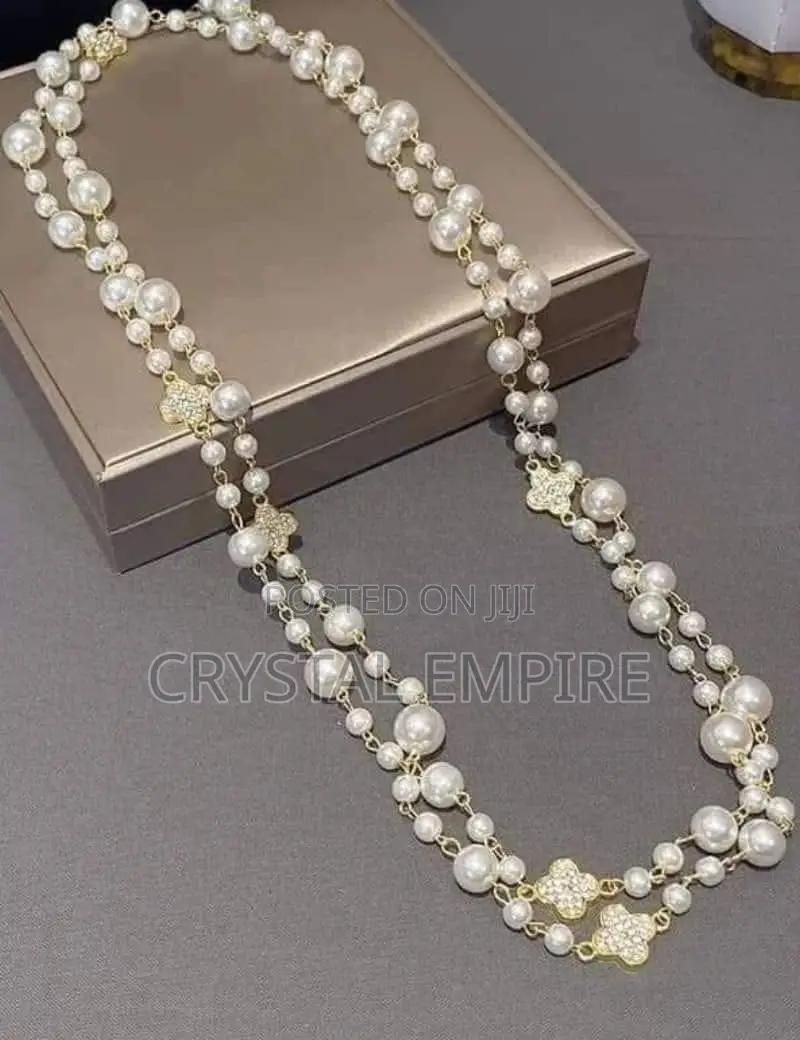 Long Pearl Necklace