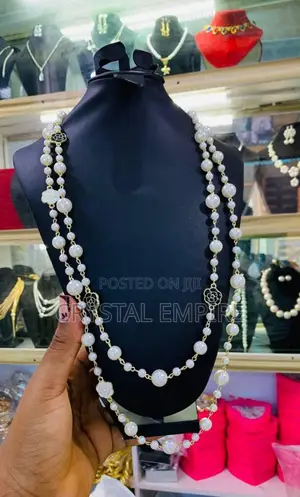 Long Pearl Necklace