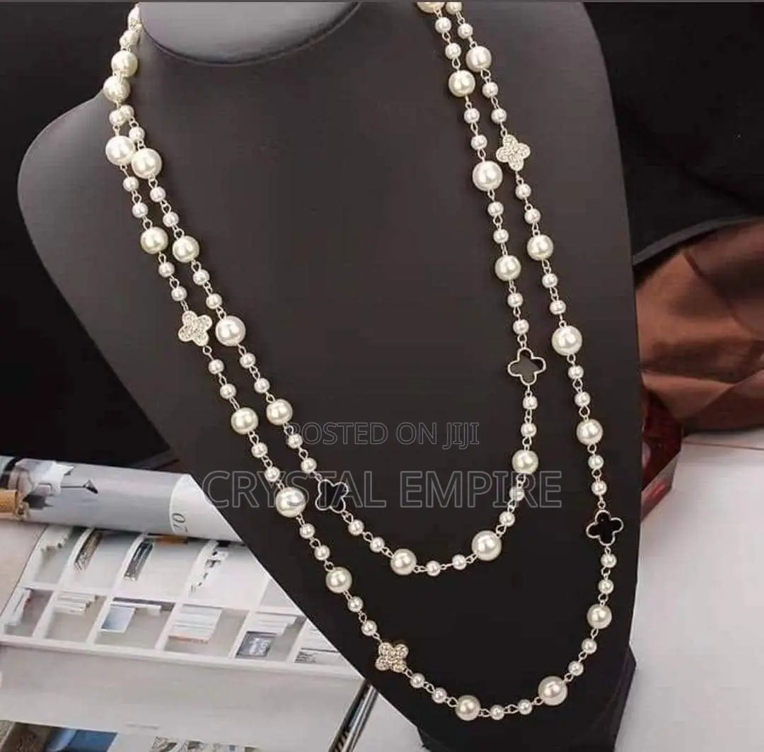Long Pearl Necklace