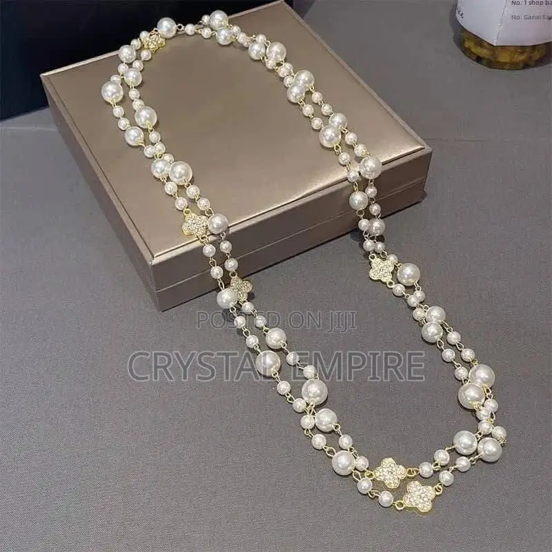 Long Pearl Necklace
