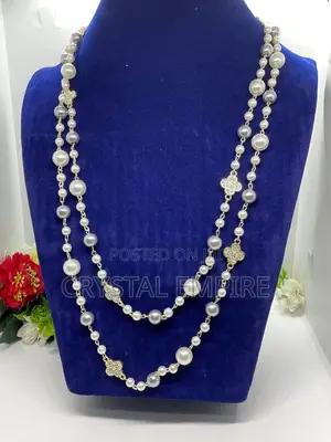 Long Pearl Necklace