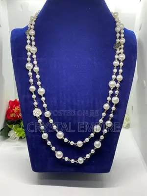 Long Pearl Necklace
