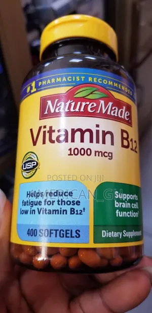 Nature Made Vitamin B12 Supplement, 400 Softgels