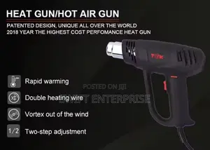 Heat Gun - Hot Air Gun (2,000 Watts)
