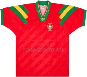 1992 Portugal Retro Home Jersey