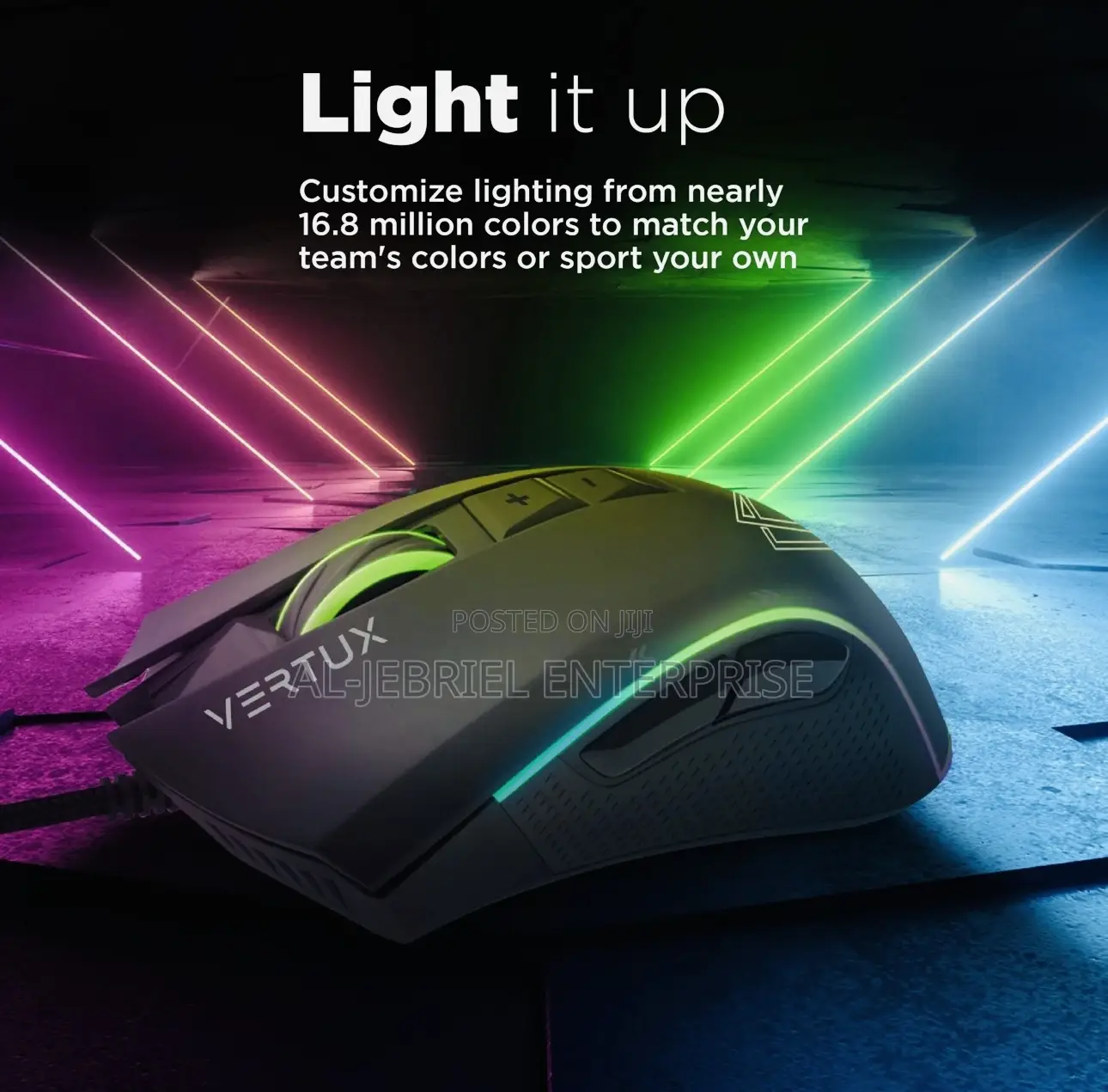 Vertux Rodon Wires Gaming Mouse