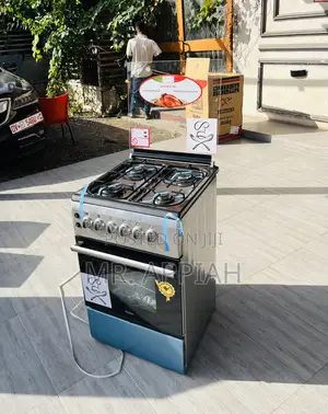 Ferre 50x60 Auto Ignition Ions 4 Gas Burner With Oven.