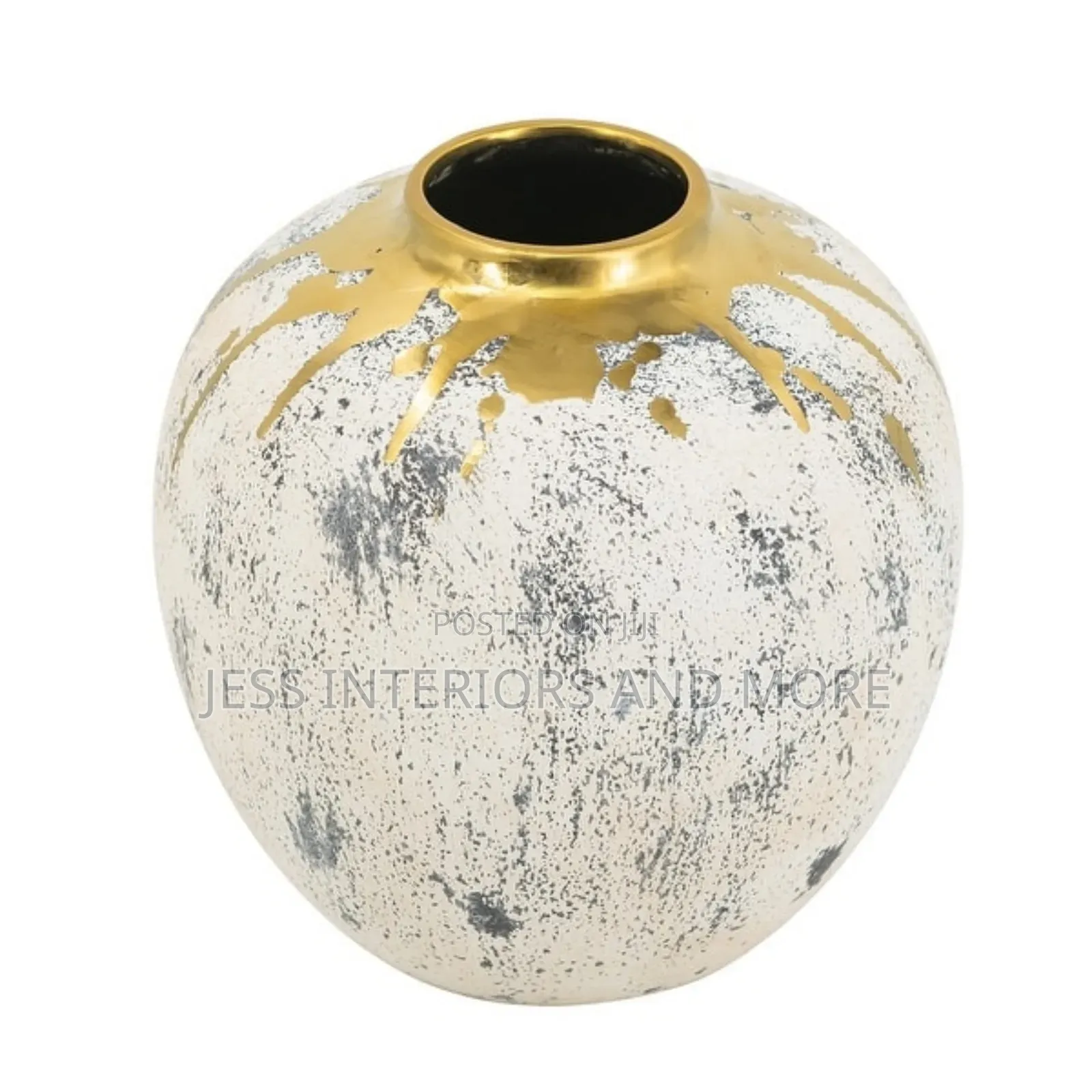Vase (Curved Ceramic Vase)