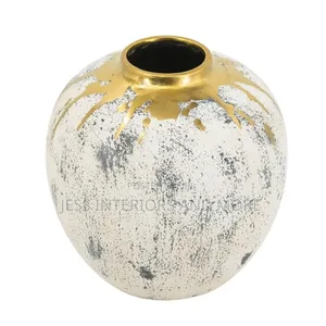 Vase (Curved Ceramic Vase)