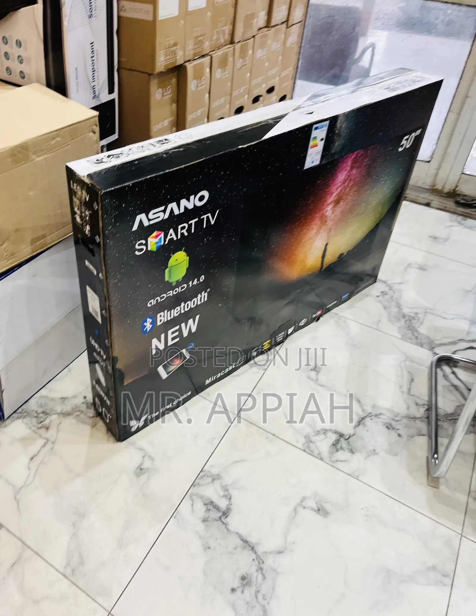 Most Reliable Asano 50 Inch Uhd Smart Screen Tv.