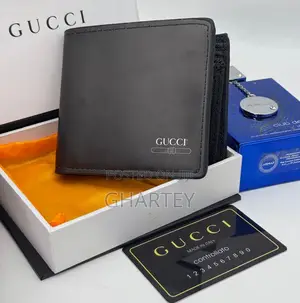 Gucci Genuine Leather Men’S Pocket Wallet