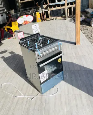 Shop Unique Ferre 50x60Auto Ignition Ions 4 Gas Burner,Gray