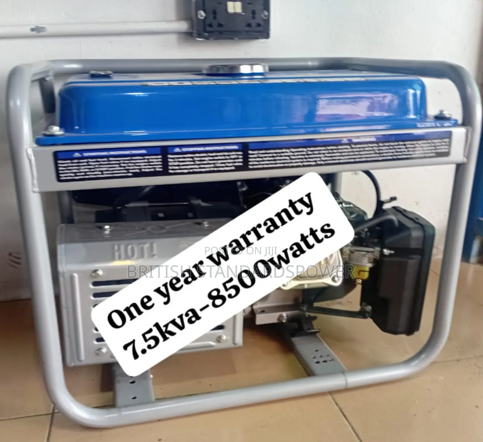 Constant Power 7.5kva Petrol Generator