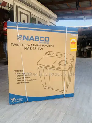 Easy to Use Nasco 15kg Top Load Semi Automatic Washer