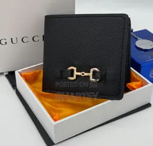 Gucci Genuine Leather Men’S Pocket Wallet