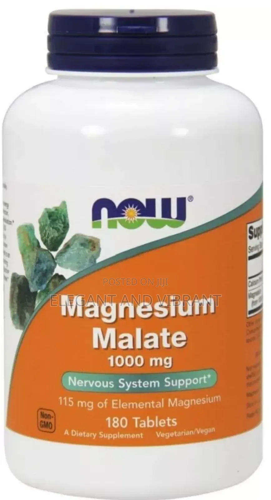 Magnesium Malate 1000mg-180 Tab|Nervous System Sup