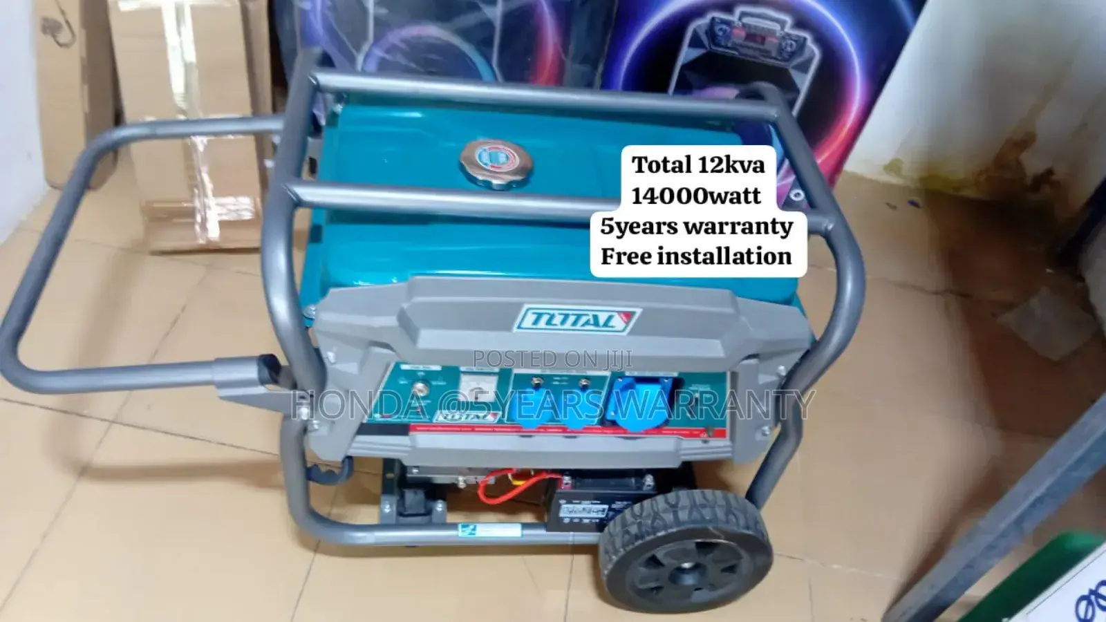 Your Energy Partner Total 12kva Generator 14000watt Petrol