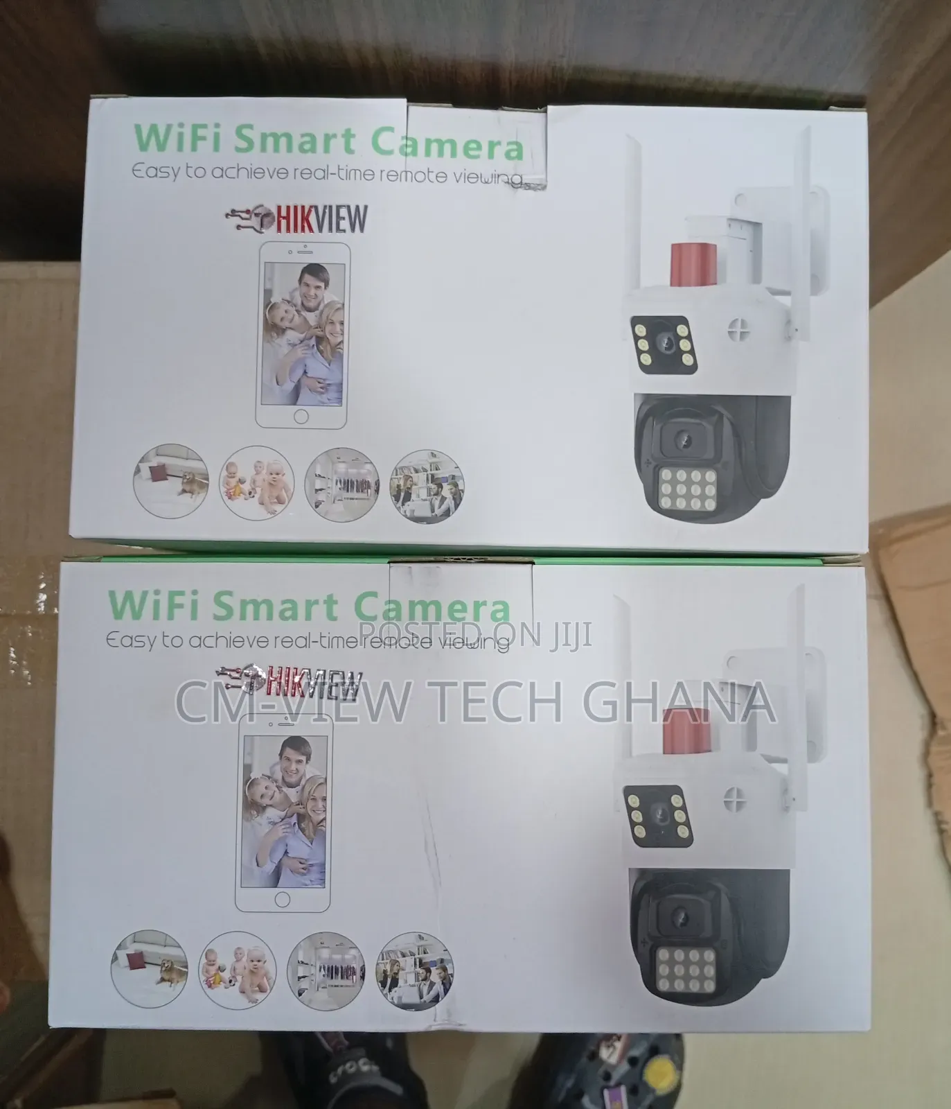 Hikview Wifi Mini PTZ Smart Camera Dual Lens