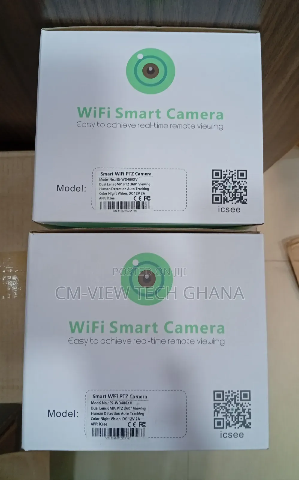 Hikview Wifi Mini PTZ Smart Camera Dual Lens