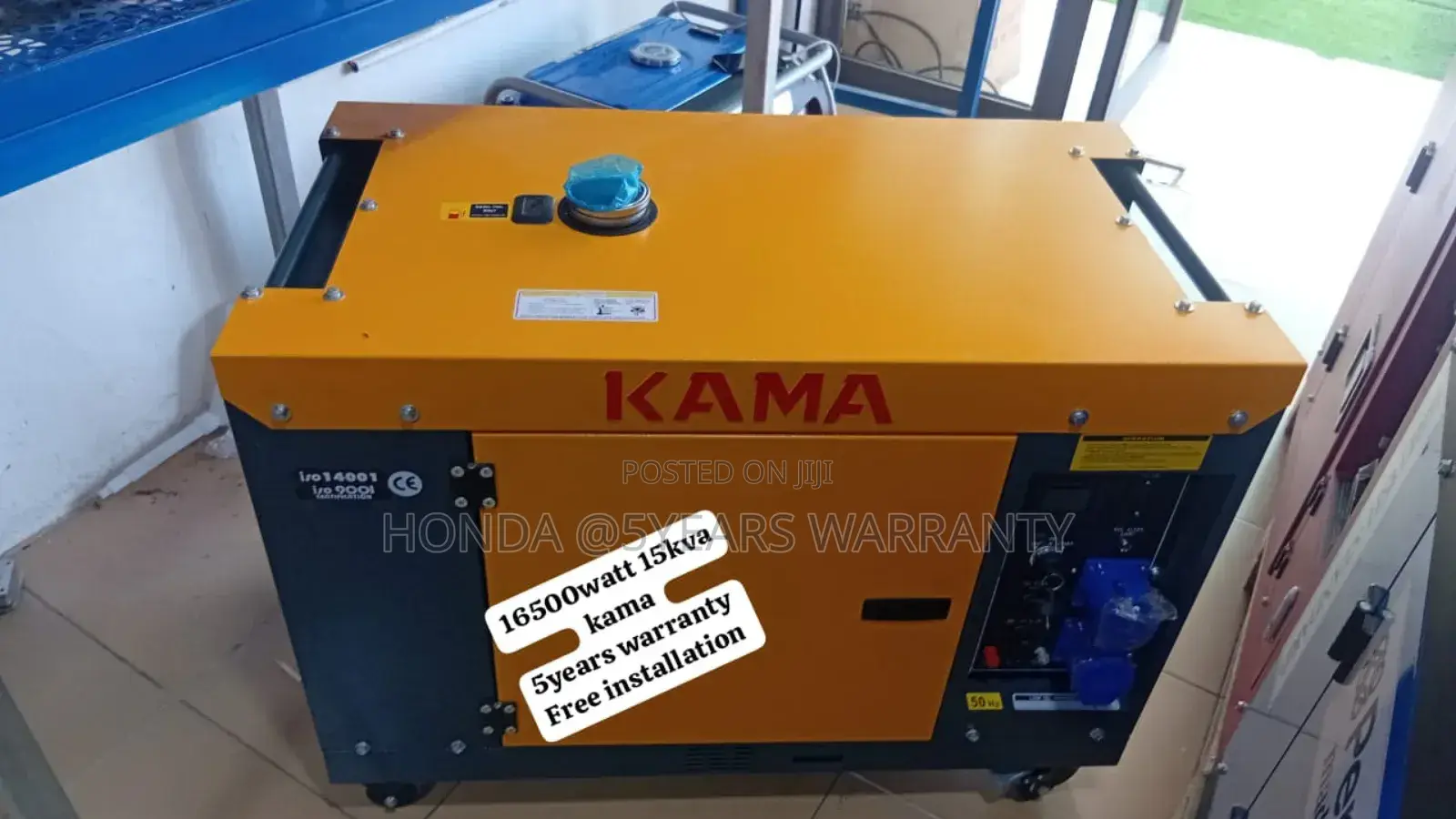 Energy for a Better Tomorrow Kama 15kva 16500watt Generator
