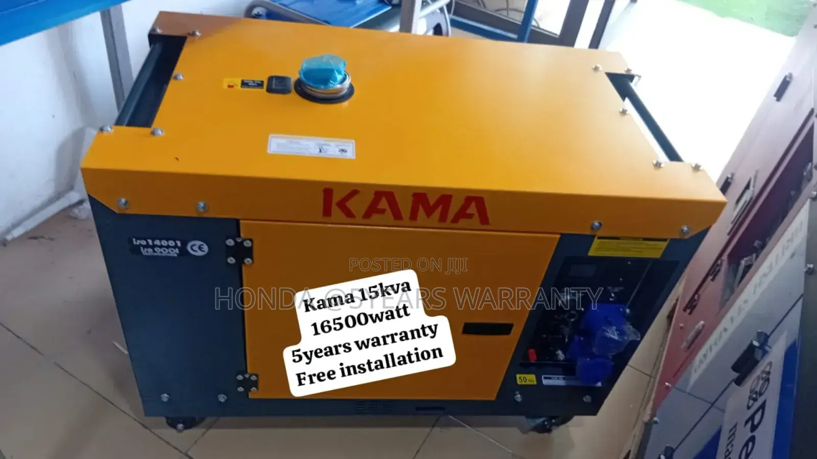 Power Your Potential With Kama 15kva 16500watt Generator