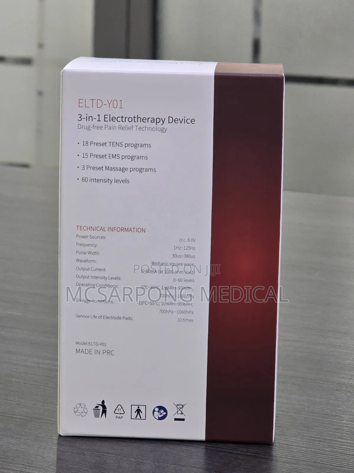 Electrotherapy Device (Tens Machine)