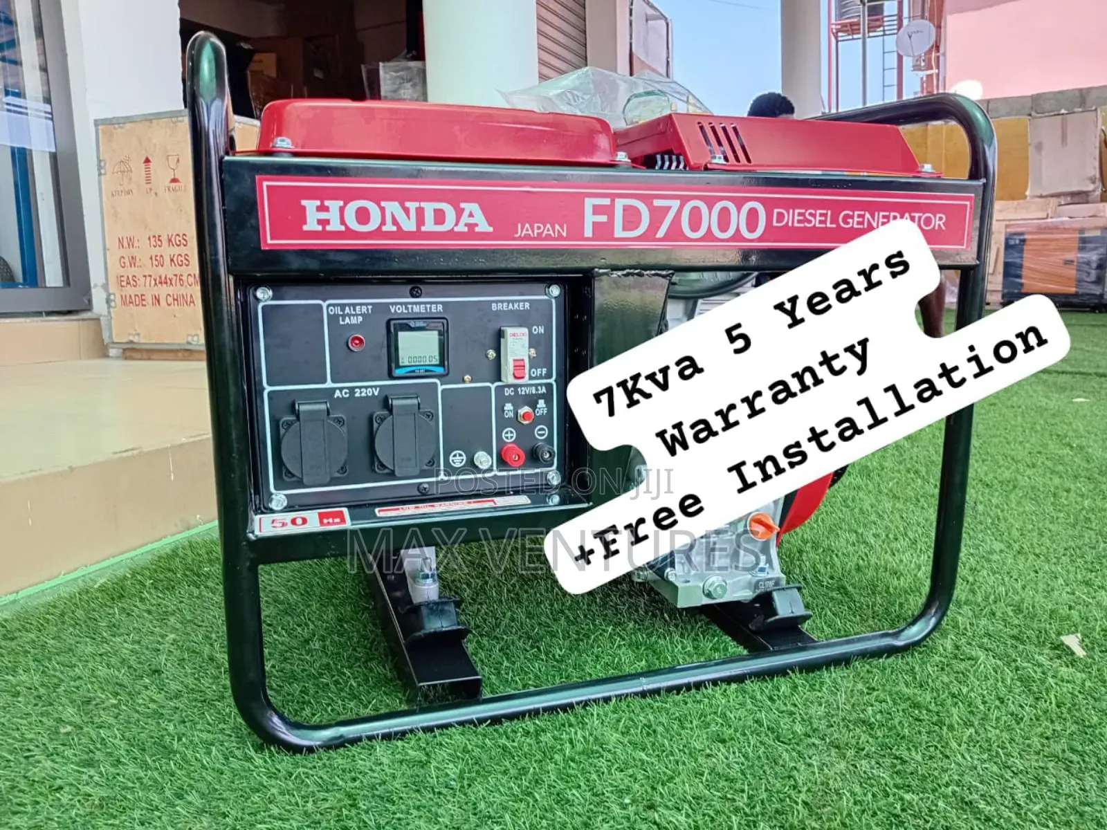 Honda 7000watts Diesel Power Backup