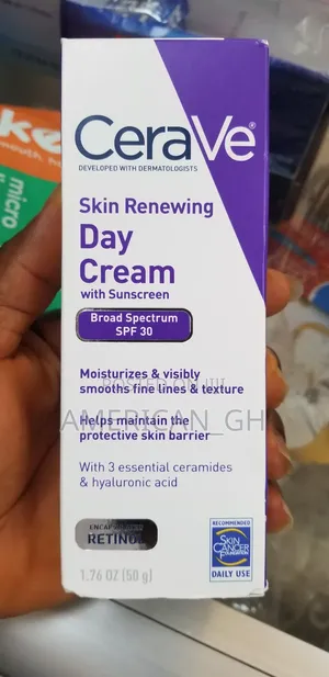 Cerave Skin Renewing Day Cream With Sunscreen