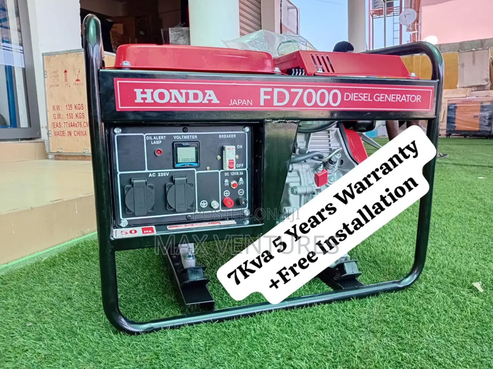 7kva Japanmade 7000watts Diesel Supper Strong Engine
