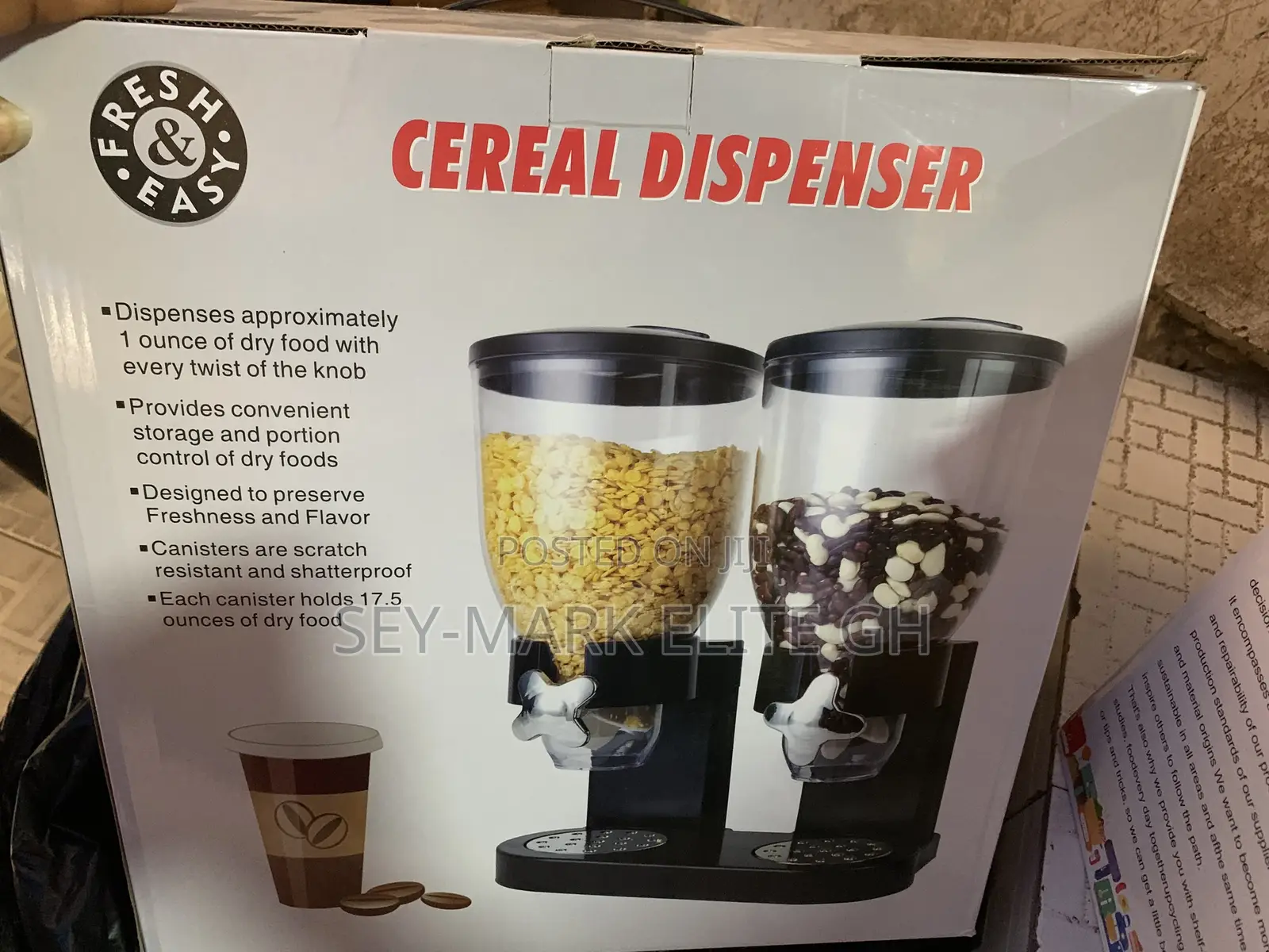2 in 1 Cereal Dispenser