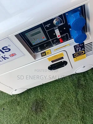 Sparking 10kva Uk Made Perkins Generator Diesel 50hz Silent