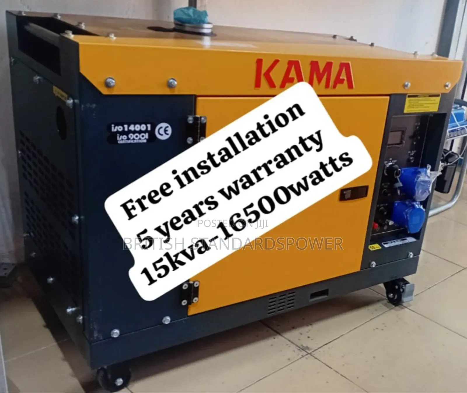 Enduring Qualities 15kva Diesel Generator