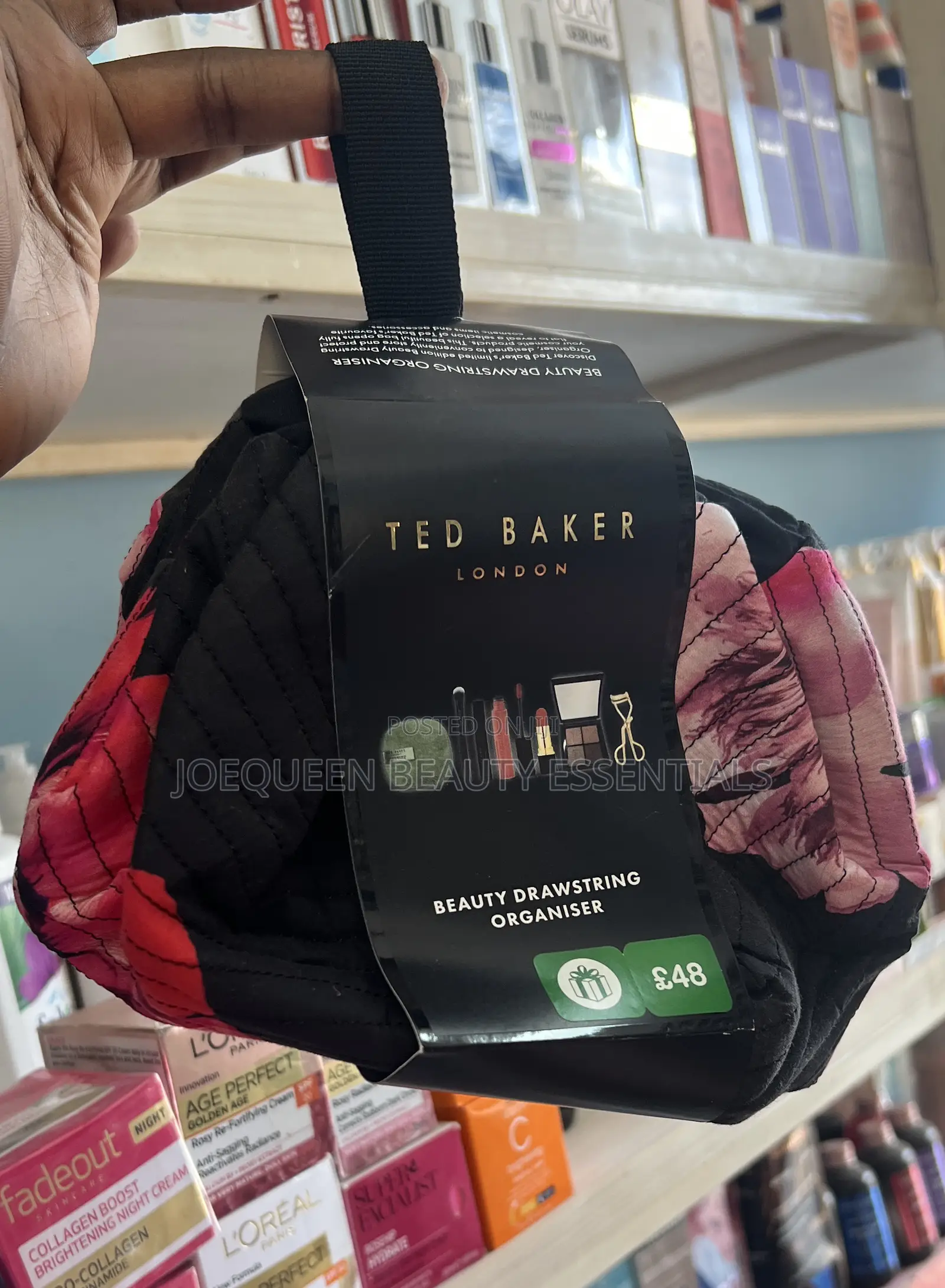Ted Baker Beauty Drawstring Organizer Set