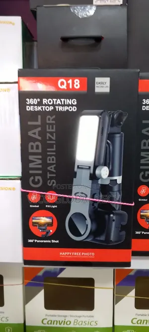Q18 360° Rotating Desktop Tripod Gimbal Stabilizer