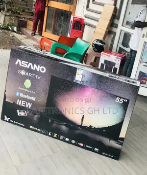 Accurate 55 Inch Crystal Android Led Asano Smart Tv
