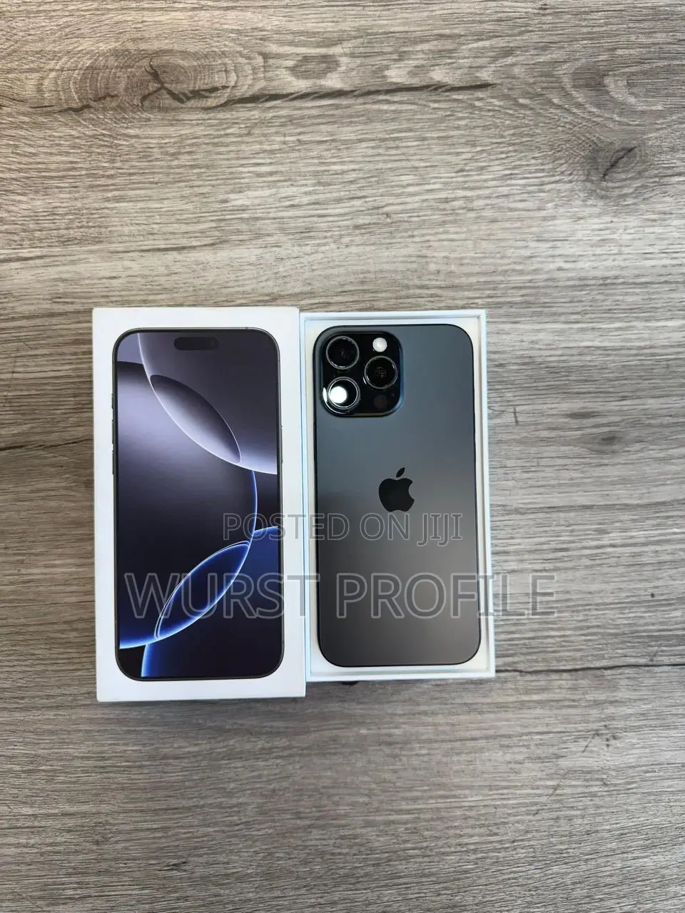 New Apple iPhone 16 Pro Max 256 GB Black