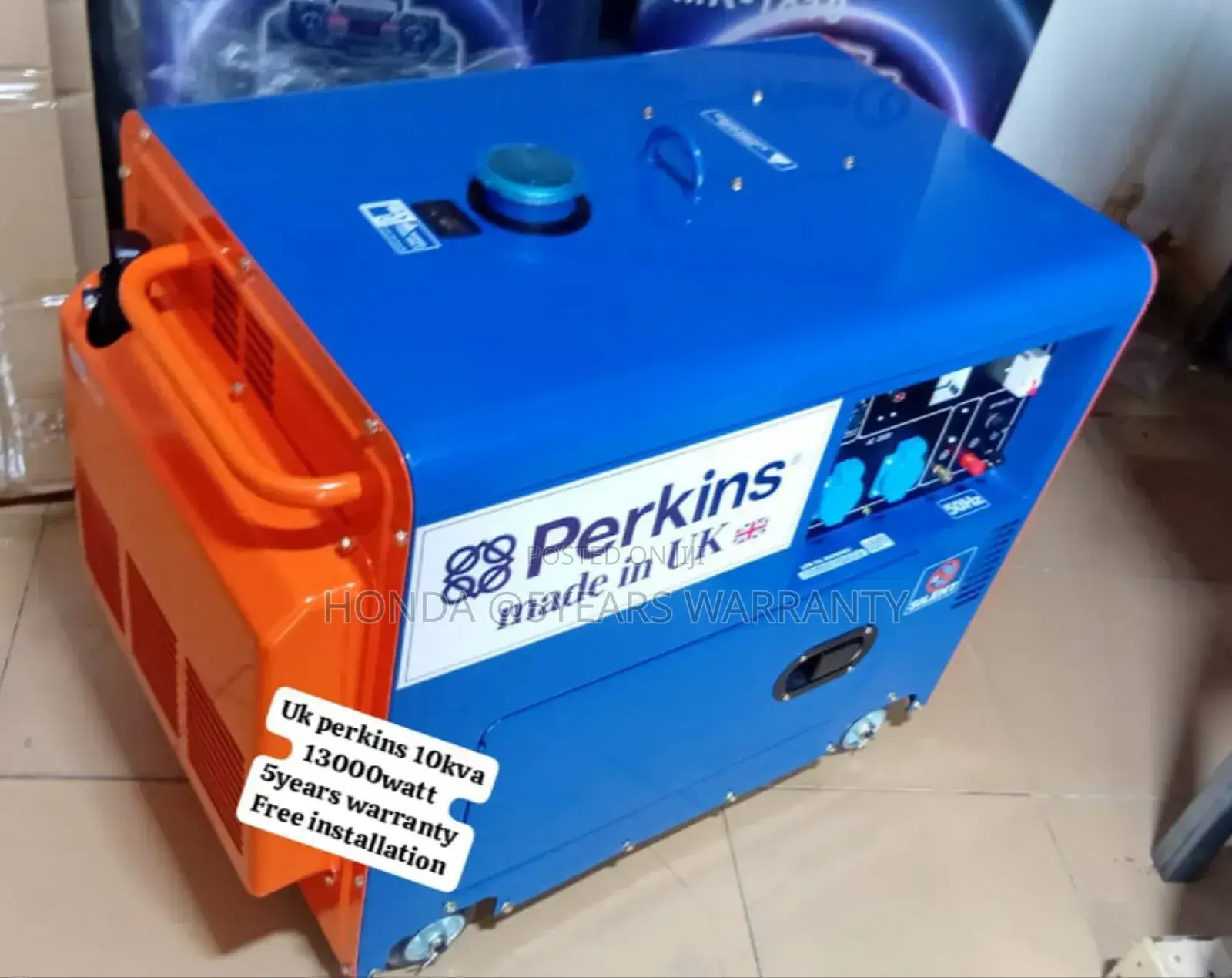 Power Your Tomorrow With Perkins 10kva 13000watt Generator