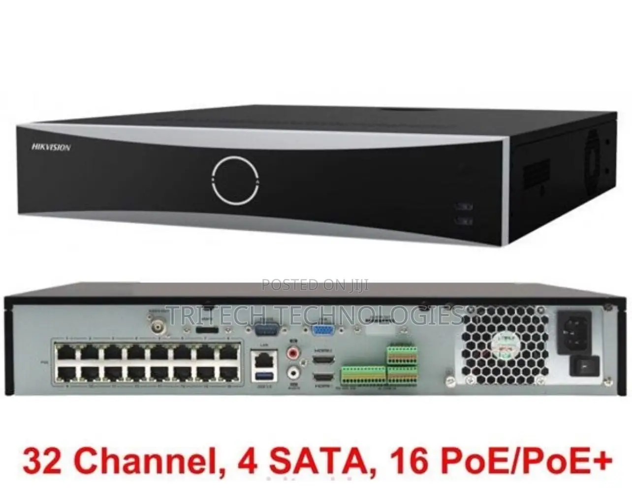 Hikvision Ds-7732nxi-I4/16p 32ch With 16port Poe