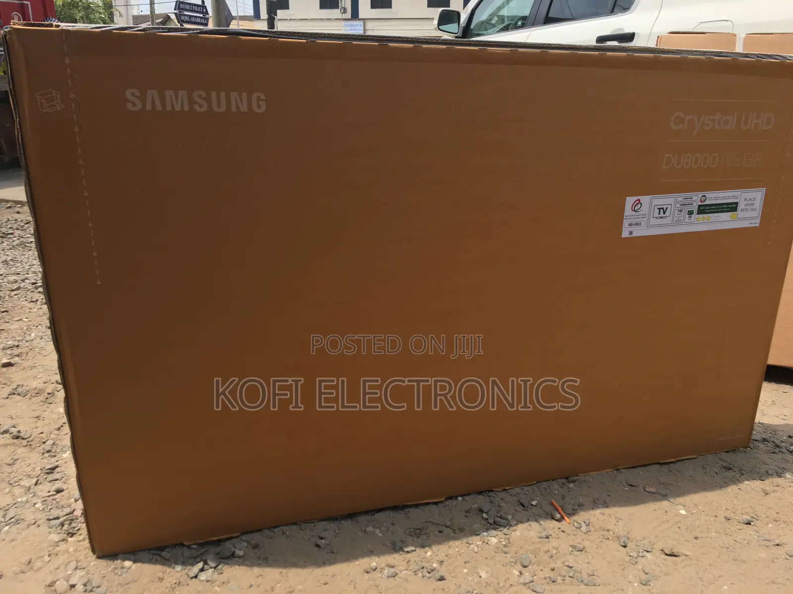 Unbox New Samsung Du8000 Series 55" HDR Smart Led Tv