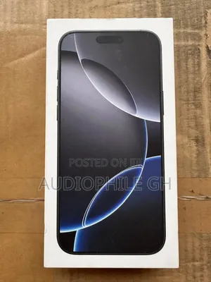 New Apple iPhone 16 Pro Max 512 GB Black