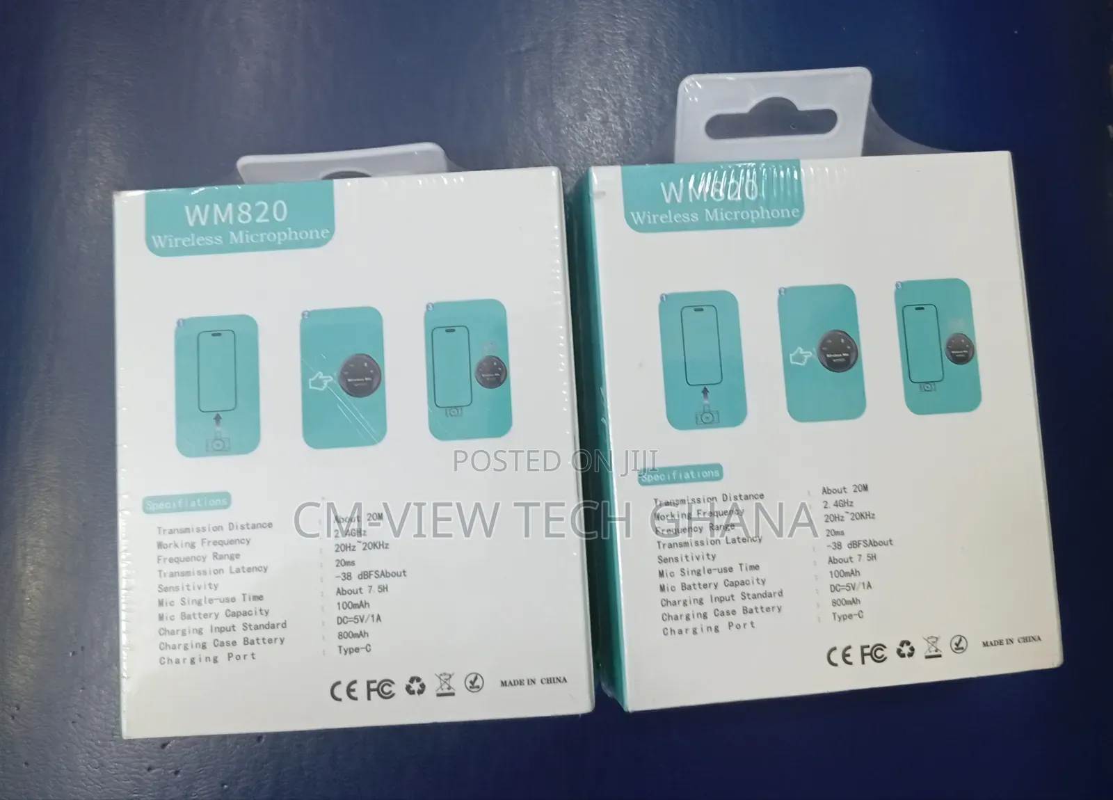 Wm820 Wireless Microphone 