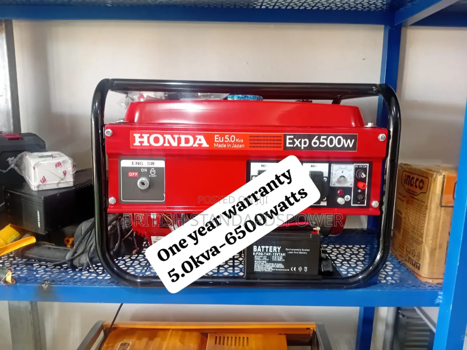 Low Servicing Healthy 5.0kva Petrol Generator