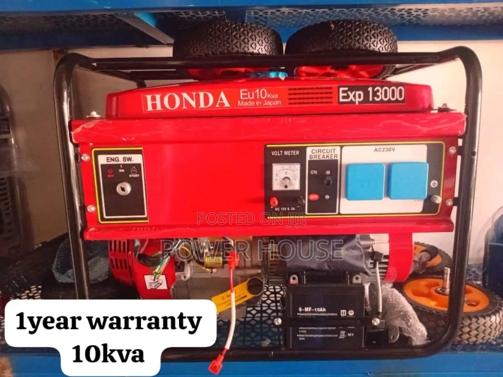 Omega Amp Zenith Honda 10kva Generator 13000watts 10kva