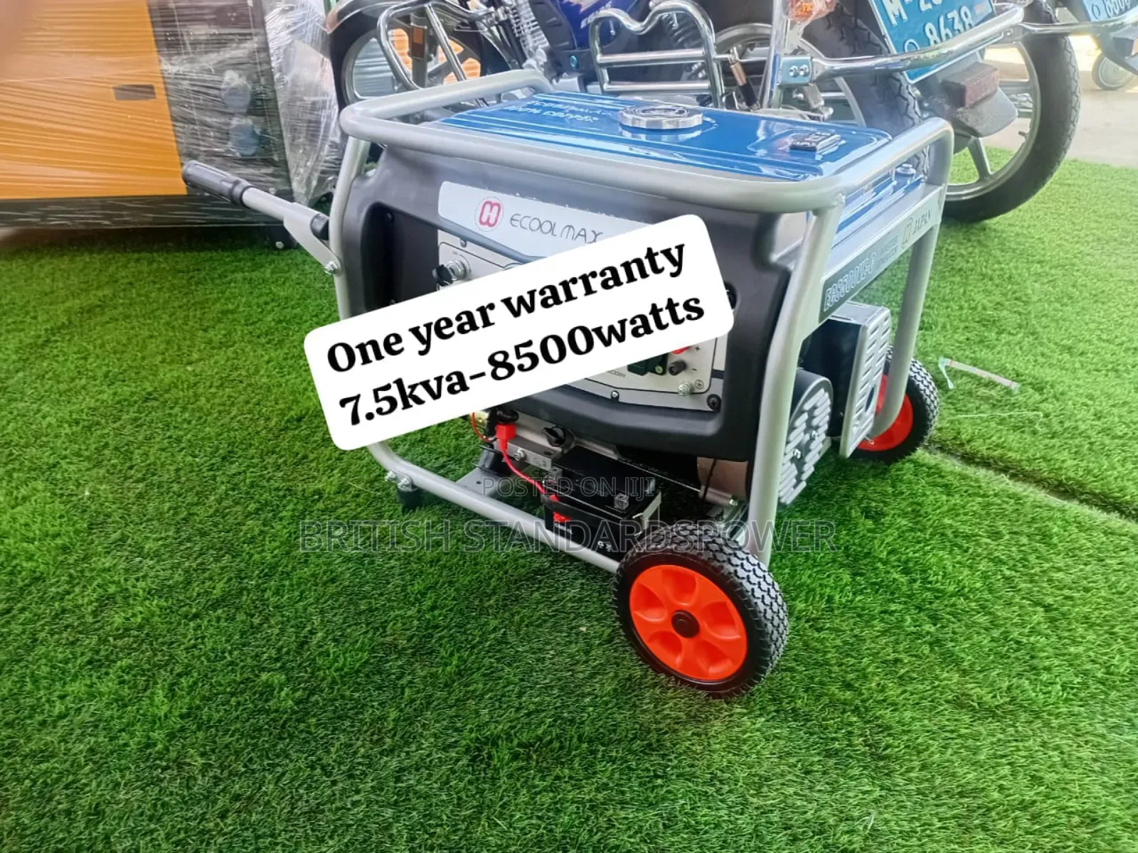 Large Scale 7.5kva Petrol Generator