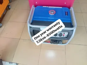 Heavy Load Capacity 7.5kva Petrol Generator
