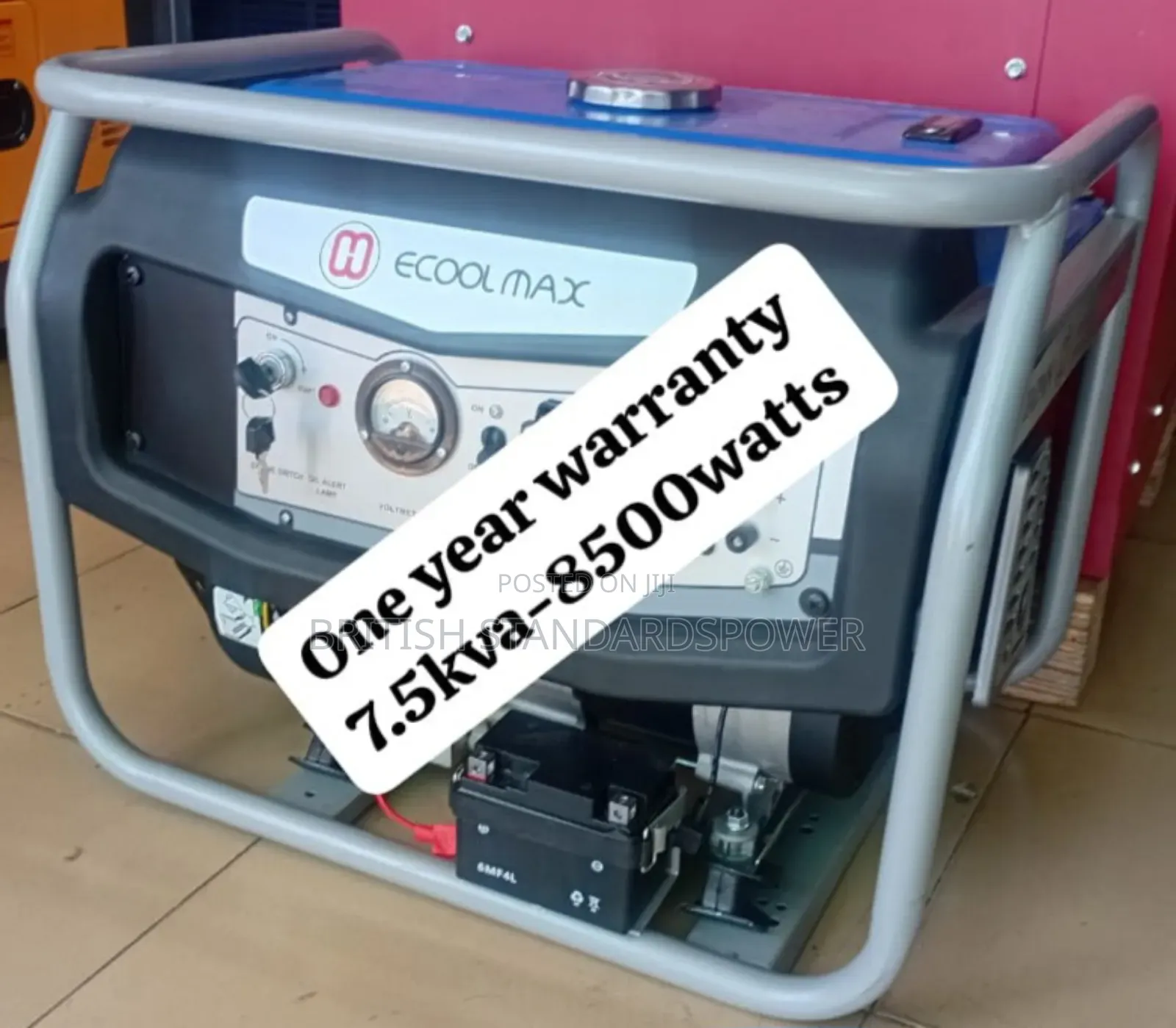 Power Assured 7.5kva Petrol Generator